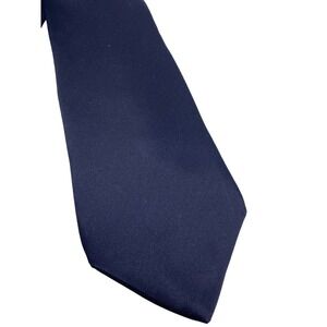 Essante Tie 100% Imported Silk Solid Black Fancy Wedding Event Party Date 3.5"